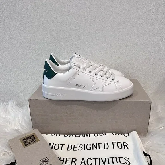 NIB Golden Goose ‘PURE STAR’ Sneaker Superstar Hi star Ball Stardan Women Sz 37 - Picture 4 of 9